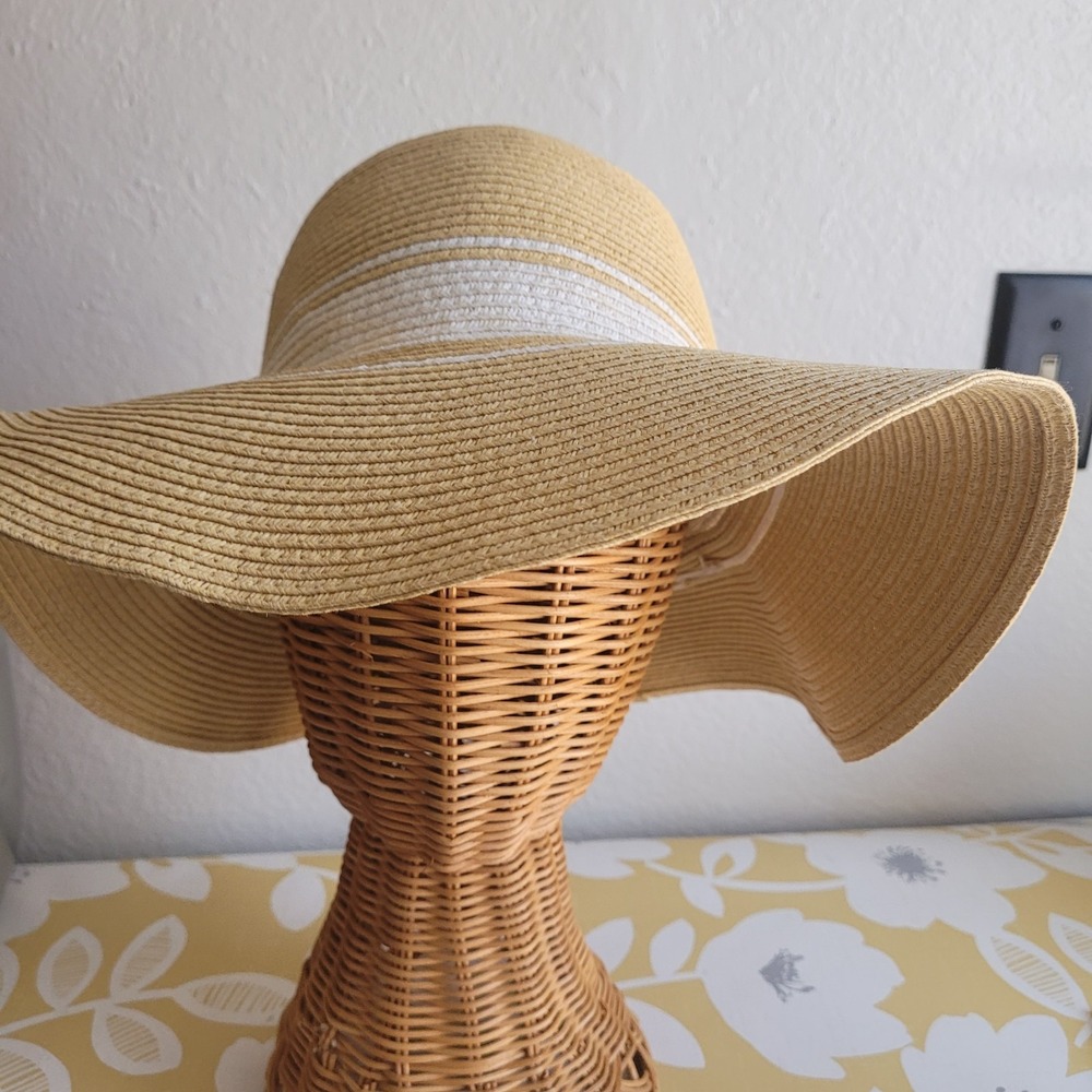 Wide Brim Sun Hat Women's Garden Pool Beach Criuse